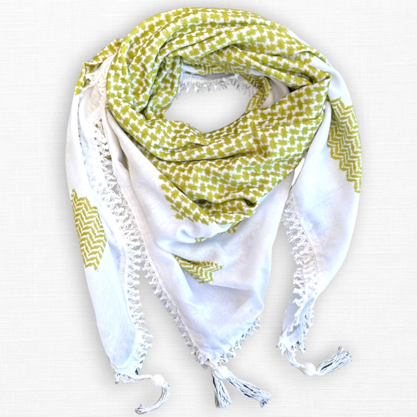 Bold Kufiya (Keffiyeh) | Olive