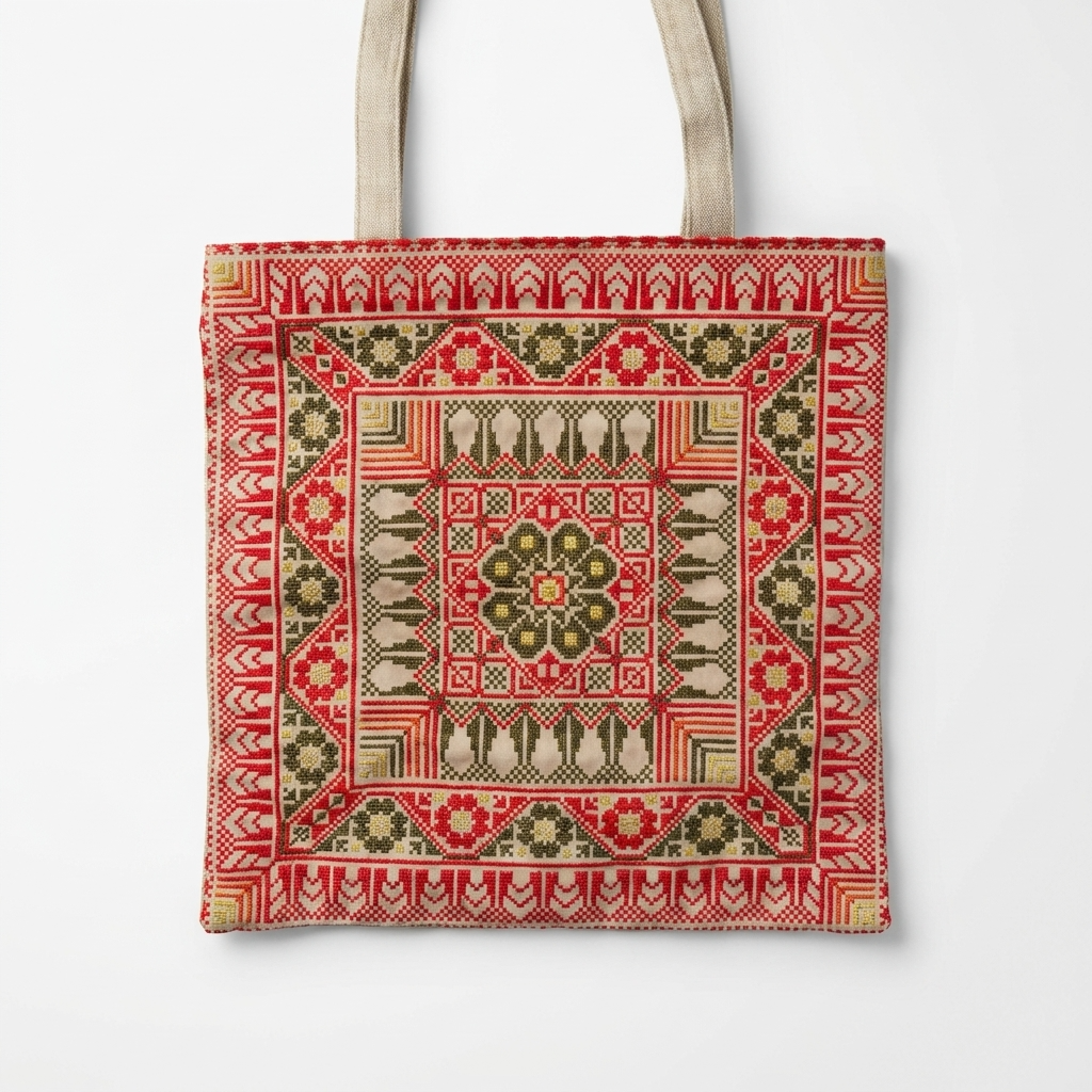 Rosette Tote Bag