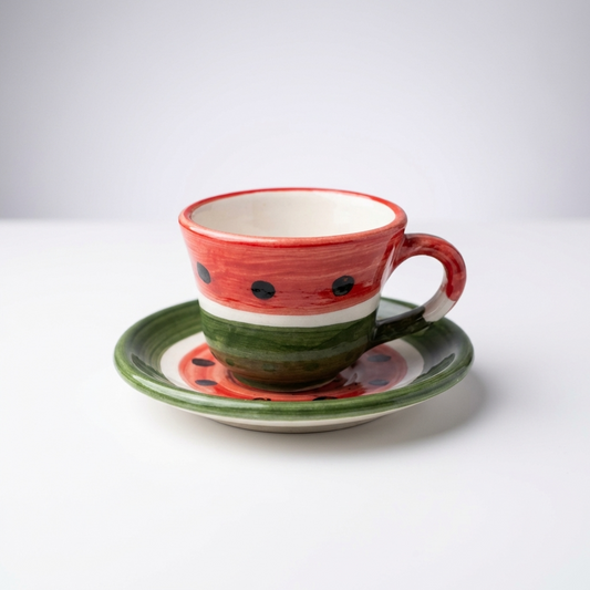 Watermelon Coffee Cup Set - Helweh