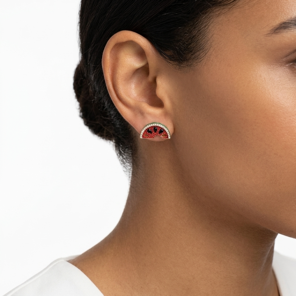 Watermelon Stud Earrings