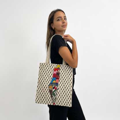 Ard Falastin Tatreez Tote Bag – March 2026 Edition