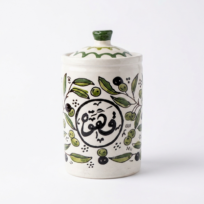 Ceramic Storage Jar - Zaytoun
