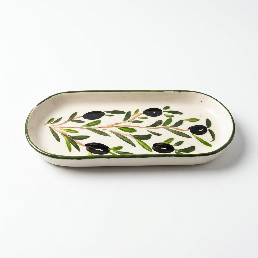 Zaytoun Oval Serving Plate