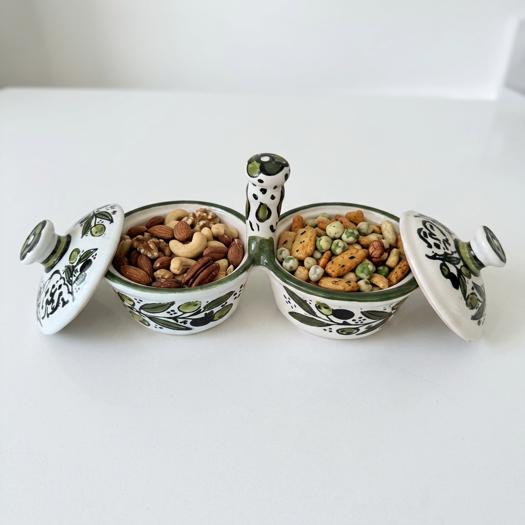 Zait and Zaatar Double Dish - Zaytoun