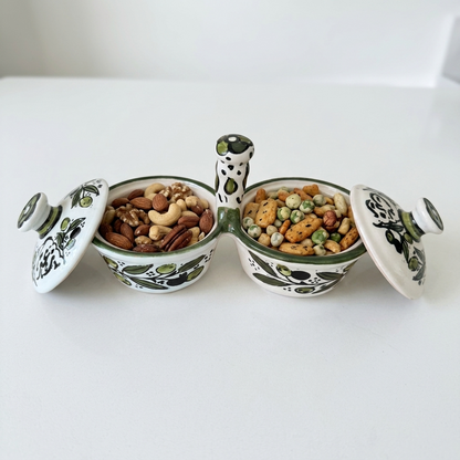 Zait and Zaatar Double Dish - Zaytoun
