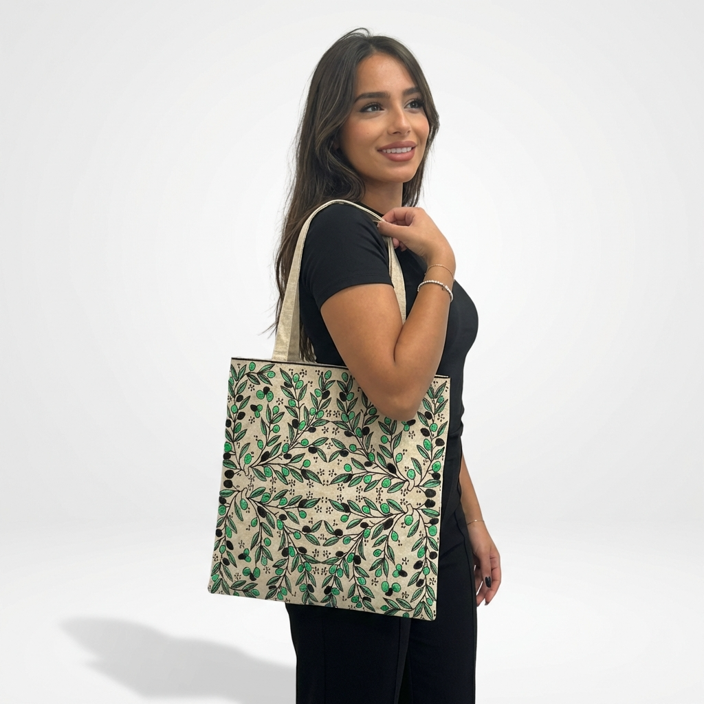 Zaytoun Heritage Tatreez Tote