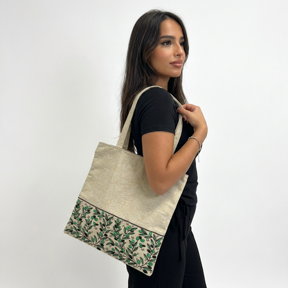 Zaytoun Horizon Tatreez Tote
