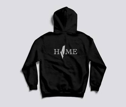 Palestine Landmarks - Home Kufiya | Hoodie