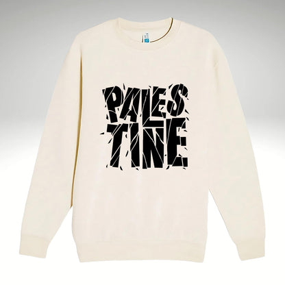Palestine Barbed Wire - Bold Typography |  Sweatshirt