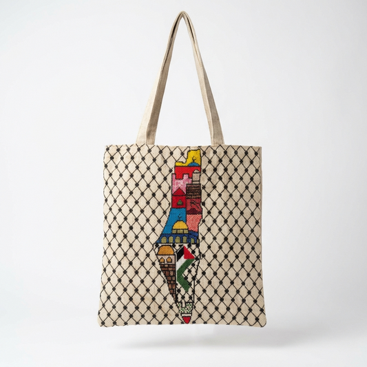 Ard Falastin Tatreez Tote Bag – March 2026 Edition