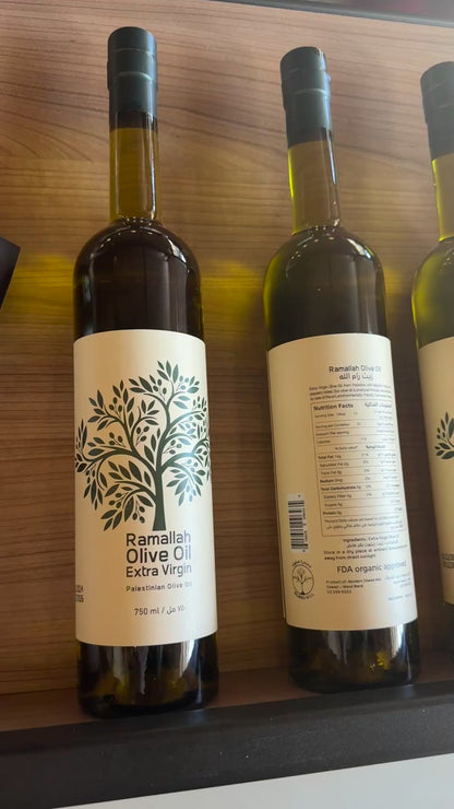 Ramallah Olive Oil – Premium Extra Virgin Olive Oil - 750ml
