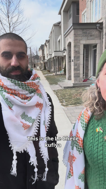 Le Chéile Kufiya – Irish Tricolor